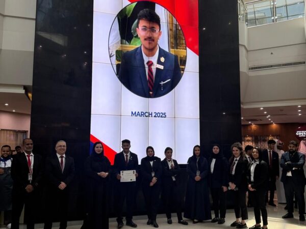 Congratulations to Saud Qandeel, our Trainee of the Month for March 2025 (2)
