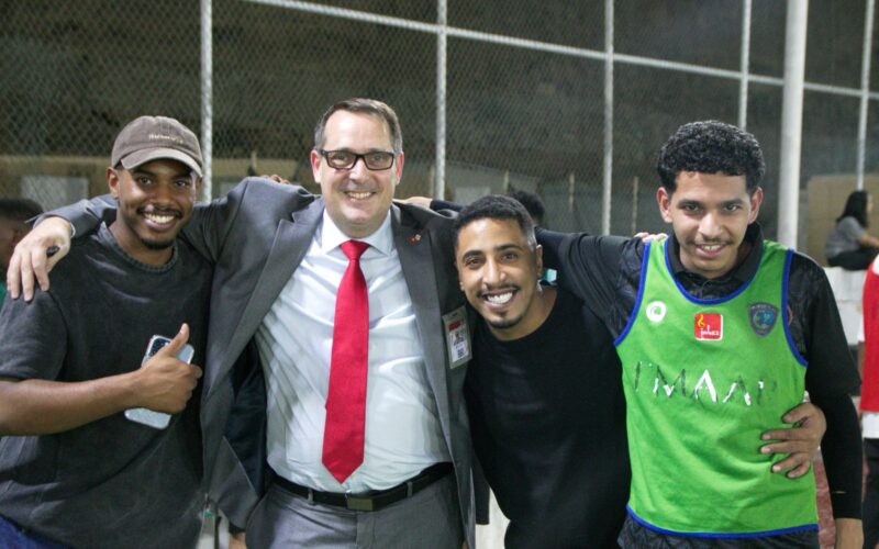 Football match for HTMi team in Riyadh 7