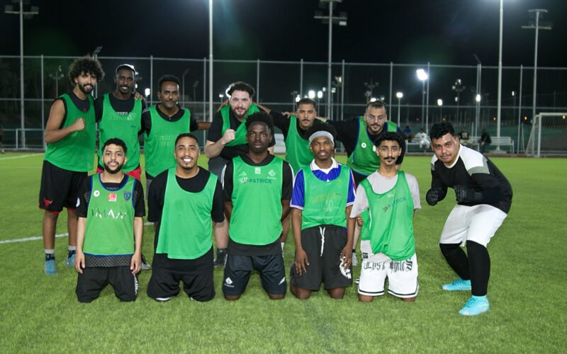 Football match for HTMi team in Riyadh