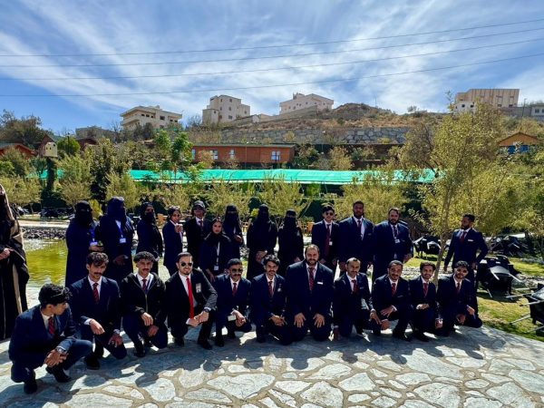 HTMi Al-Baha trainees visited Al-Akhuwain Fortress in Al-Malad Village, exploring its heritage, history, and the story behind the twin fortresses. (1)