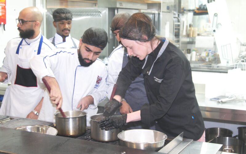 HTMi Riyadh had the honor of hosting Chef Patrycja Radzichovska for a master class in the art of Polish pastry making! (7)