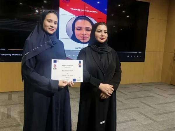 HTMi Riyadh honored the Trainee of the Month for August (2)