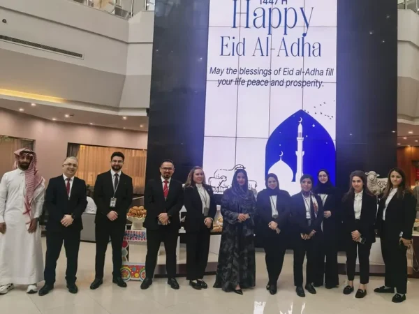On the occasion of Eid Al-Adha, HTMi - AlRabwa Riyadh organized a special celebration for its trainees, faculty, and staff (2)