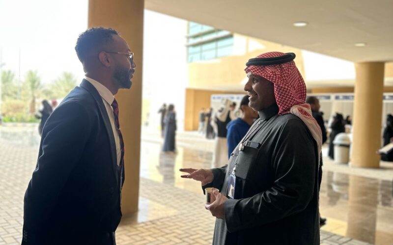 The first day of HTMi Riyadh's participation in the “Career Day” at the Arab Open University in cooperation with the Riyadh Chamber (5)