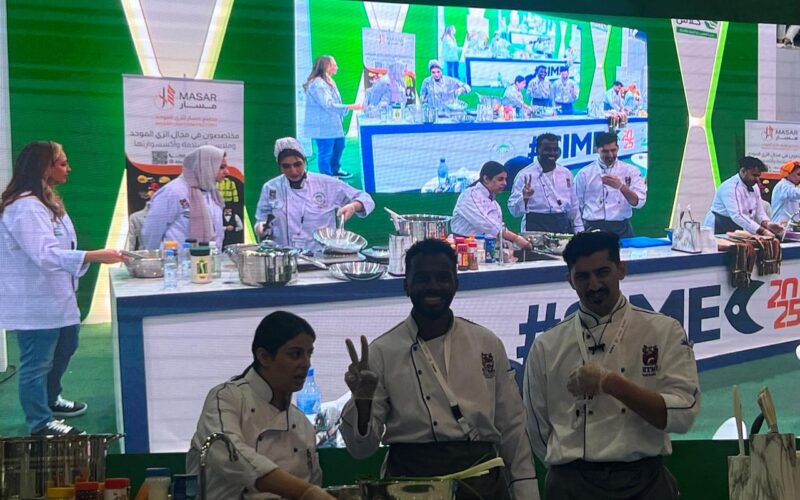 The second day of HTMi Riyadh trainees’ participation in the Saudi International Marine Exhibition (SIMEC), at the Riyadh International Convention and Exhibition Center (5)