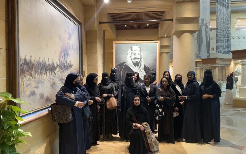 The visit of HTMi Riyadh trainees (Tourism and Travel Program) to Al-Masmak Palace and the National Museum of Saudi Arabia, Riyadh (6)